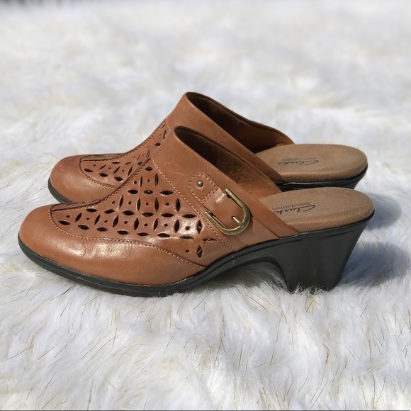 Clarks Shoes - Women’s Clarks Heeled Mules